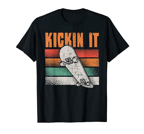 Patinador: Kickin It - Patineta Camiseta