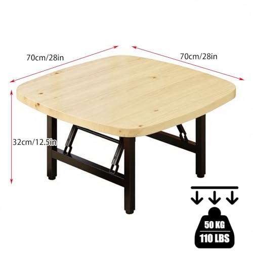Table basse pliante japonaise comme bureau pour ordinateur portable - 4