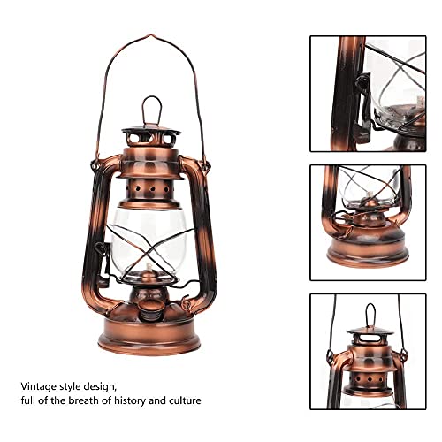 Pssopp Vintage Storm Lantern Lights Oil Lamp Oil