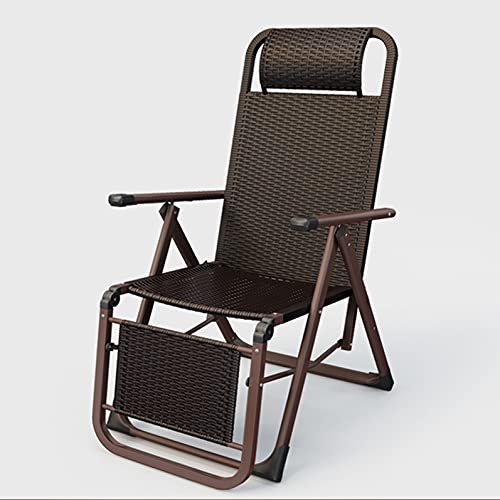 Chaise en rotin tissé à la main pliante et robuste pour maison - 2