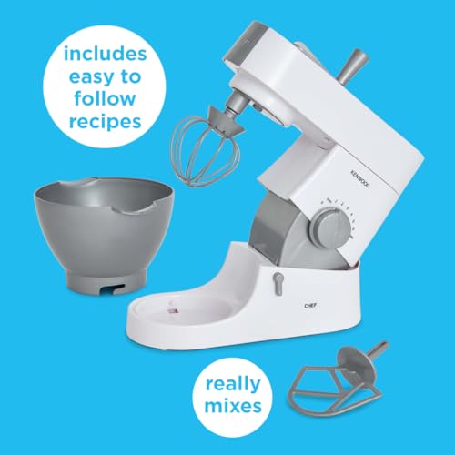 Casdon Kenwood Mixer | Toy Food Mixer for Children Aged 3+ | Perfect for Budding Bakers Who Enjoy Mixing Real Food! by Casdon - Used condition - US$20.85