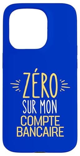 Zero On My Bank Account ���[���A�o���J�[ �X�}�z�P�[�X iPhone 15 Pro �p