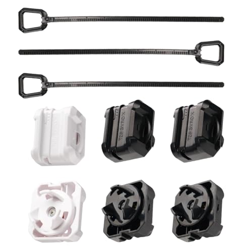 ZAKTUS 2 PCS Lanzadores de Cuerda para Peonzas de Batalla Burst Battling Tops Compatibles con Serie X (Negro+Blanco)