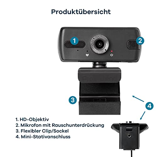 Webcam X201 avec microphone intégré pour ordinateur