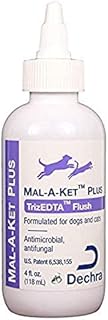 Dechra Mal-A-Ket Plus TrizEDTA Flush For Dogs & Cats (4oz) - Antimicrobial and Antifungal