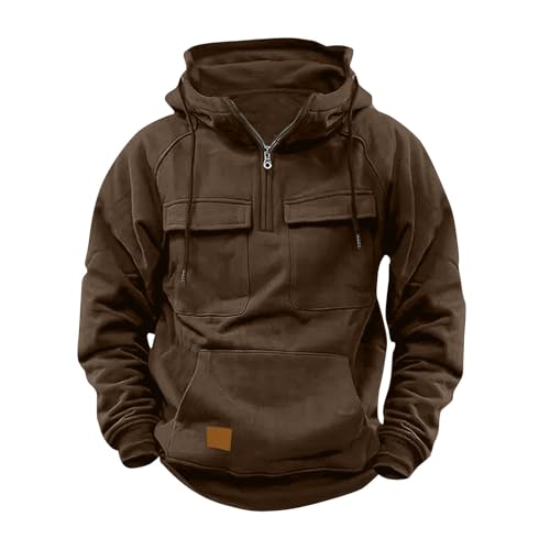 Sweat à fermeture éclair 1/4 homme idéal pour le sport et le quotidien