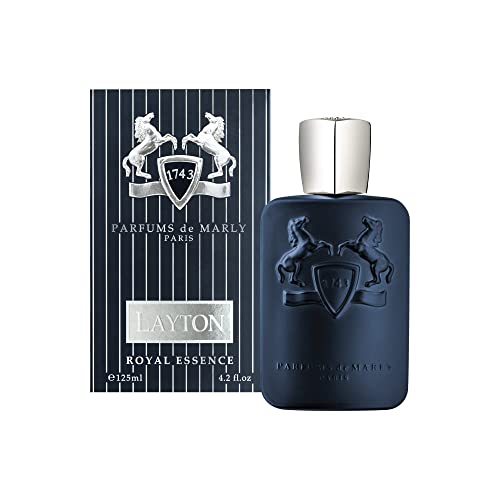 Parfums De Marly - Layton - 4.2 Fl Oz - Eau De Parfum For Men - Top Notes Apple, Bergamot, Lavender - Heart Notes Jasmine, Violet, Geranium - Base Notes Vanilla, Pepper, Guiac Wood - 125Ml #TOP3