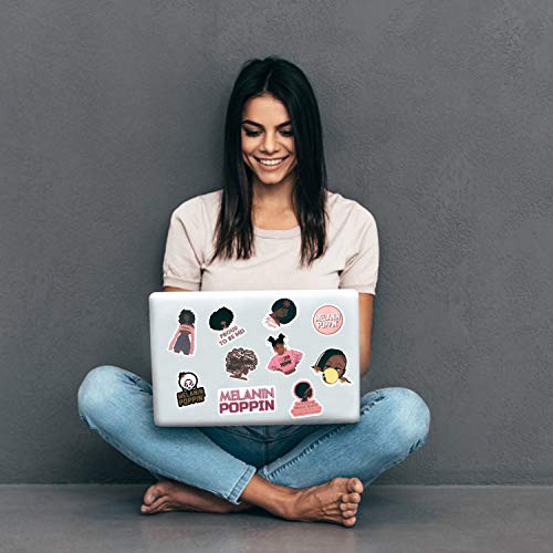 image for Roberly Struggle Stickers Music Star Melanin Poppin Stickers for Lapto