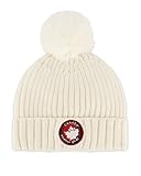 CANADA WEATHER GEAR Knitted Hat for Women - Cozy Winter Hat with Pom Pom - Single Cuffed Beanie Hat,