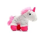 Süßes Einhorn aus Plüsch mit Baldiran.