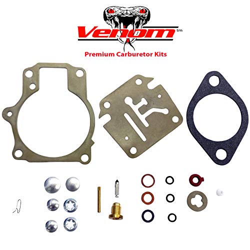 image for 2 (Twin) Pack Deluxe Venom Brand Carburetor Carb Rebuild Repair Kit FL