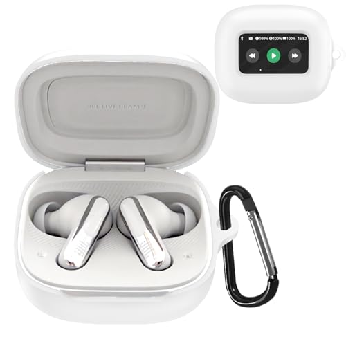 JBL LIVE BEAM 3 ワイヤレスイヤホン ホワイト JBL LIVE BEAM 3 ノイズキャンセリング機能搭載完全ワイヤレス