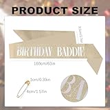 Zoom IMG-1 fascia da cattivo compleanno glitterata Zoom IMG-1 fascia da cattivo compleanno glitterata