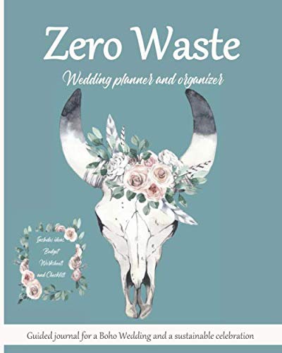 Zero waste Wedding planner and organizer. Guided journal for a