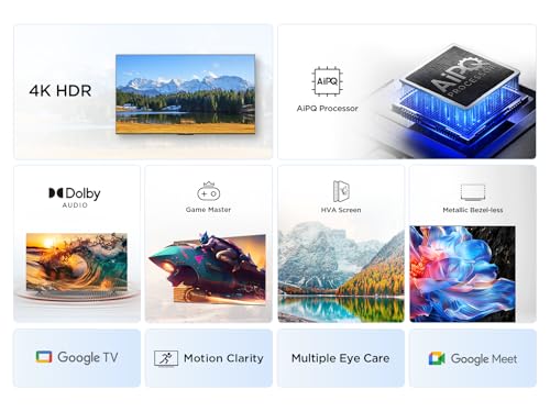 TCL 43V6C TV 43" 4K UHD Google TV HDR - photo 5