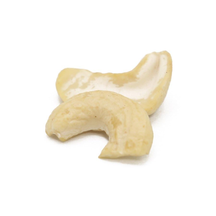 C.J. Dannemiller Cashew Halves, Bulk 10 LB Box, RAW, Split Cashews Perfect for Snacking, Cooking, Trail Mixes