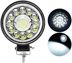 led para carro farol MILHA LED auxiliar 99w redondo led 110mm ip67 PAR 2 corujinha para caminhao (1pc)