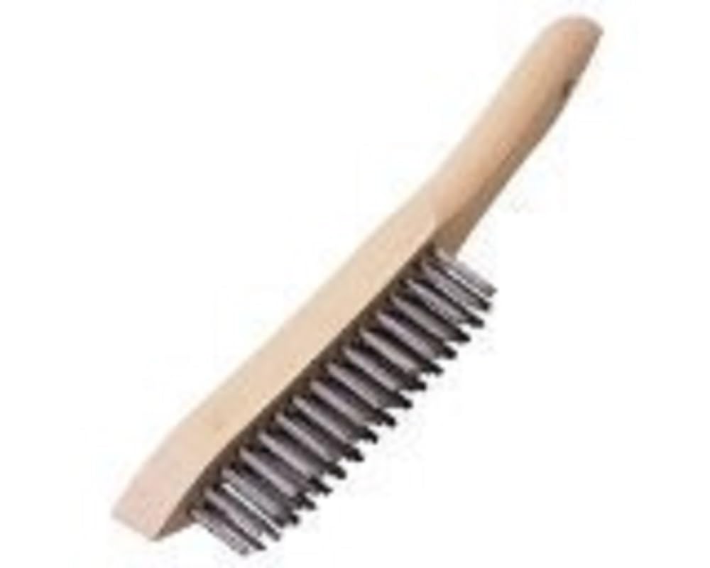 Draper 31563 Expert 310mm Heavy Duty 4 Row Wire Scratch Brush 310 mm , Blue