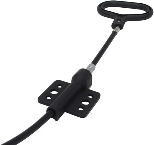 Miniatura 6 de Cable reclinable de repuesto con mango en forma de D para sofá, palanca de extracción, color negro