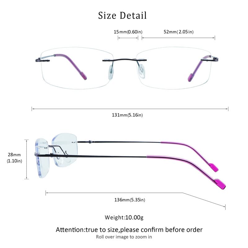 Image of YEIN Blue Light Blocking Glasses, Anti Eyestrain, TV Glasses for Women Men