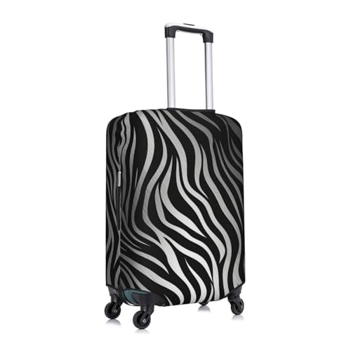 Zebra Print Luggage Cover Washable Suitcase Cover Tsa Approved Elastic Spandex Suitcase Protector Anti-Scratch Travel Baggage Covers Fit 18-32 Inch Luggage3