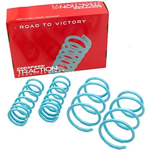 Godspeed LS-TS-SU-0007-A Traction-S Performance Lowering Springs For Subaru Legacy (BM/BR) 2010-2014
