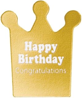 ケーキピック(バースデー王冠) / 5枚 富澤商店 ケーキピック