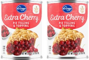 Extra Cherry Pie Filling & Topping (Pack Of 2 Cans) 21 oz.