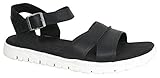  Timberland Piermont Backstrap A13LS - Sandalias de piel para hombre, color negro Negro Size: 45 EU