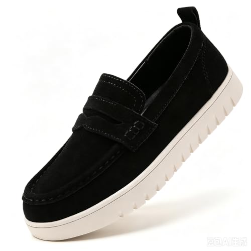 Image of QAE Loafers for Women Comfortable Slip On Shoes Casual Fashion Sneakers