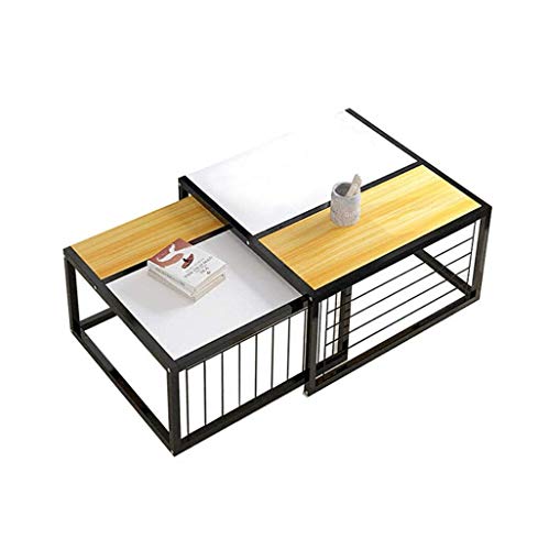 GWW Perfect FurnitureIron Art Table, Square Combination Office Creativ GWW Perfect FurnitureIron Art Table, Square Combination Office Creativ