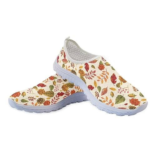 Jeiento Thanksgiving Shoes,Outdoor Running Sneaker for Women Men Teenager Hiking Walking Sports Travel Jogging Shoes