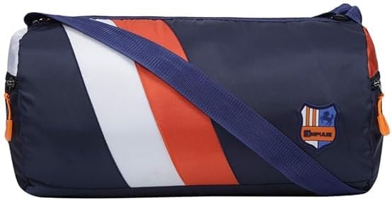 Vegas Blue 20L Polyester Duffle Bag with Adjustable Strap | Lightweight Travel & Gym Bag for Men & Women | 1 Year Warranty