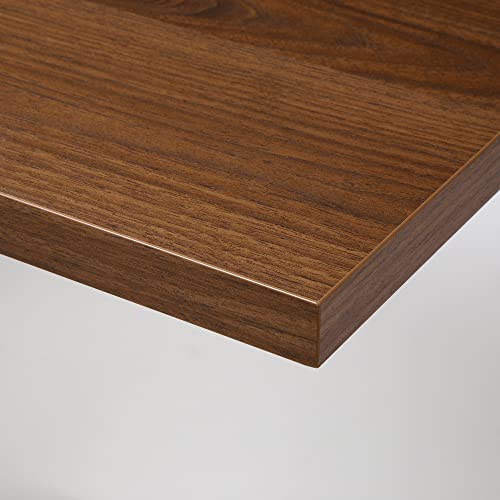 Étagère murale ProTuning design scandinave effet noyer anthracite 120 cm - 5