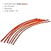 HealthAndYoga™ Enema Rubber Colon Tube - Closed End (20” x 26 FR) - Long Red Latex Hose for Higher Deeper Gut Cleanse – Compatible Replaceable Supplies - Coffee Enema & Gerson’s Therapy (Pack of 1)