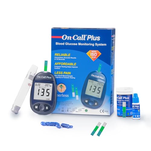 On Call Plus Glucometer with 10 FREE strips from ACON USA