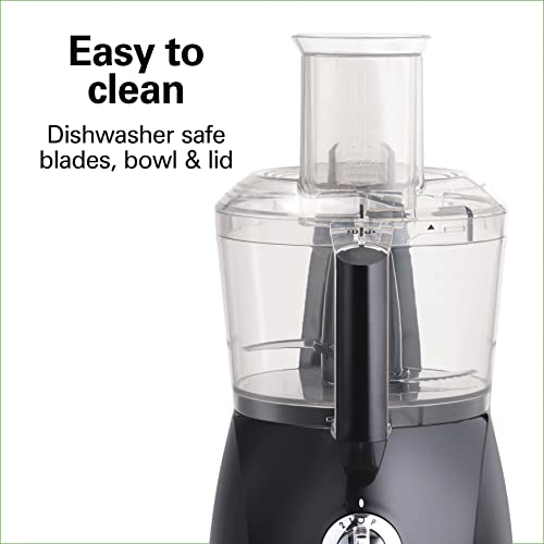 Hamilton Beach Chefprep 10-Cup Food Processor & Vegetable Chopper With 6 Functions To Chop, Puree, Shred, Slice And Crinkle Cut, Black (70670) #TOP5