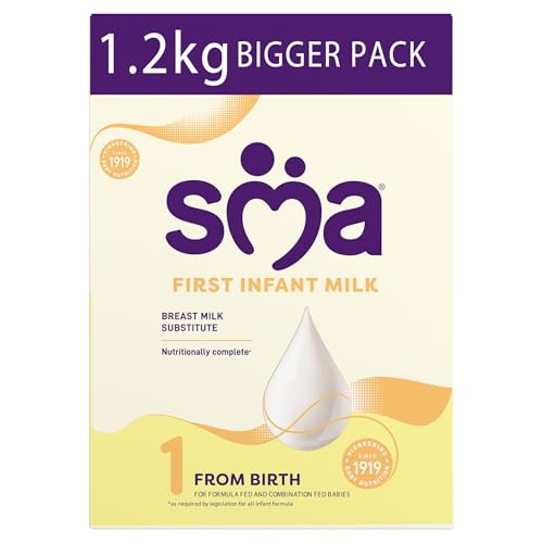 SMA 1 First Infant Baby Milk Formula Powder from birth 1.2
