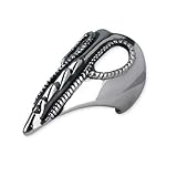  etNox Gothic Fingerspitzenring Nagelring Klaue Krallenring Vampir Kralle Statement Ring in Schwarz