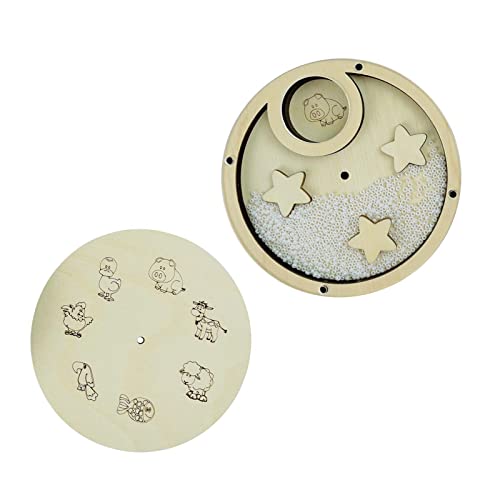 Colaxi Kids Busy Board DIY Accessories Material Teaching Material Busy Board Parts for Gifts, Animals Board