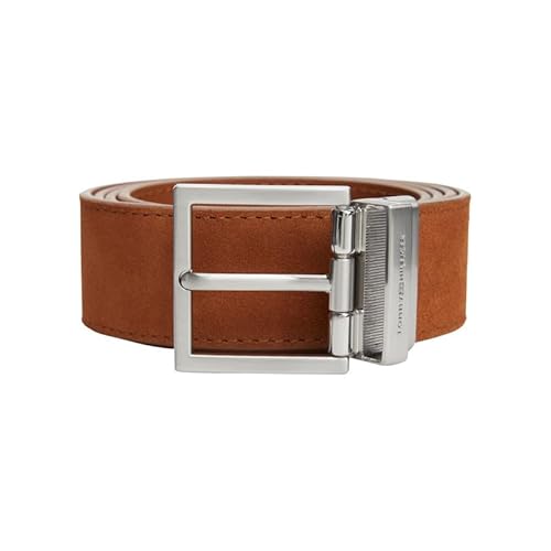 Tommy Hilfiger HUDSON REV 3.5 AM0AM13945 Ceinture réversible pour homme, marron, 85, Marron (Cognac d'hiver), 85