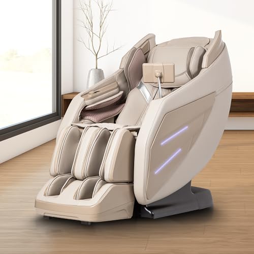 Osaki OS-3D Champ II | Taupe | Full Body Massage Chair | 3D SL-Track Full Body Massage Chair | Zero Gravity | Lumbar Heating | Touchscreen Controller | Auto Body Scan | Bluetooth Speaker