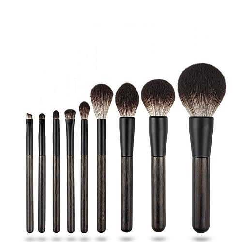 MADALIAN-9pcs-Wooden-Handle-Makeup-Brush-Set-Blush-Brush-Eyeshadow-Brush-Beginner-Beauty-Tools