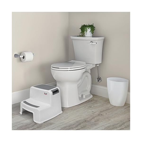 iLove 2 Stufenhocker für Kinder, für Toilettentraining, rutschfest, weicher Griff für Sicherheit, als Bad, Töpfchhocker… – Bild 5