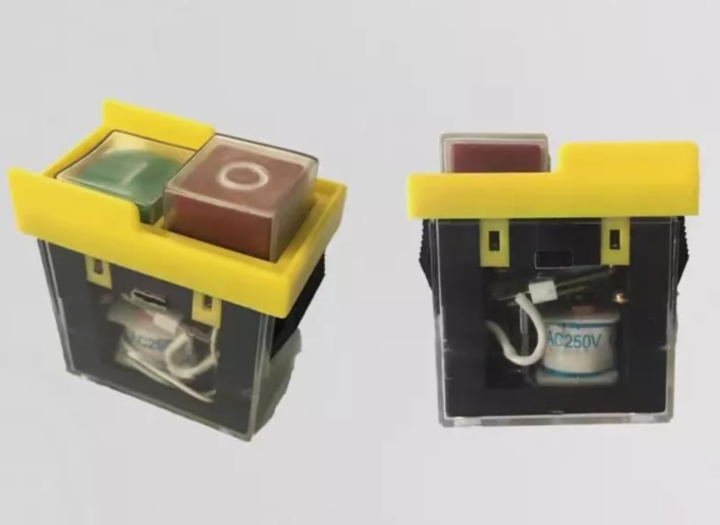 1PC Electromagnetic switch,KJD6 5e4 Control Box Switch for Drill Machine AC250V