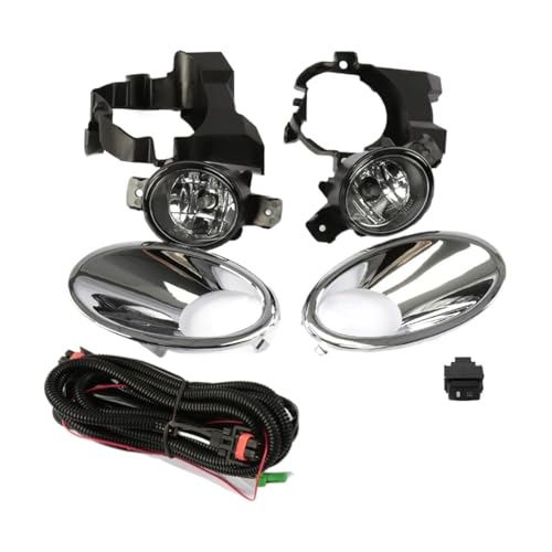 Feu antibrouillard finition chrome élégante pour pare-chocs Qashqai J10