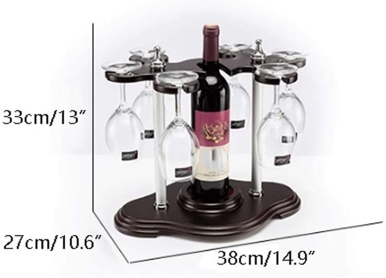 Soporte para botellas de vino RUVOO en madera miniatura 2