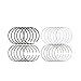 Standard Engine Piston Rings Set Fits for Jeep Grand Cherokee EXF RAM 1500 ECODIESEL L630 A630 2010-2022 Replace#68147228AA