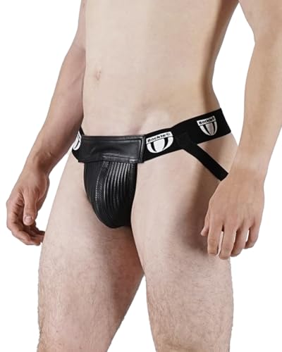 Jock-Strap Bockle para fiestas rave gay y noches de club con cremallera y soporte elástico 2