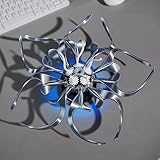 【Fixation murale et pose libre】Conçues pour une présentation polyvalente, les fleurs mécaniques peuvent être facilement fixées au mur ou posées sur un bureau. Sa conception légère et compacte permet une installation et un repositionnement faciles.